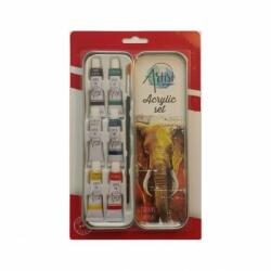 Creative Artist Set acuarele la tub 6 culori x 6ml + pensula CREATIVE ARTIST (857743)