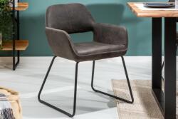 LuxD Design szék Derrick, antik szürke