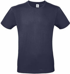 B and C Csomag akciós póló (minimum 3 db) Férfi rövid ujjú póló B&C #E150 T-Shirt -4XL, Sötétkék (navy)