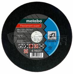 Metabo 616327000/616339000 Flexiamant super vágótárcsa 350x25, 4mm ACÉL (616327000/616339000)
