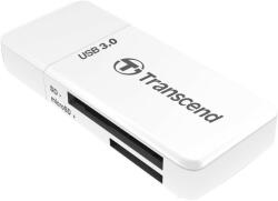 Transcend RDF5 kártyaolvasó (USB 3.0) (SD + microSD) (UHS-I) (white) (TS-RDF5W) (106655-TS-RDF5W)