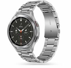 Tech-Protect Stainless Samsung Galaxy Watch 4 / 4 Classic / 5 / 5 Pro / 6 / 6 Classic fém szíj (20mm széles) - ezüst