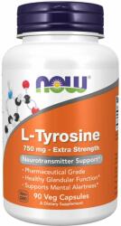 NOW L-tirozină Extra Puternică 750 mg 90 caps