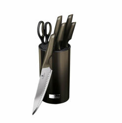 Berlinger Haus Set cutite (6 piese) Metallic Line Shiny Black Edition BerlingerHaus BH 2649 (BH/2649)