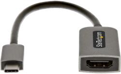 StarTech USB 2.0 Type C HDMI 2.0 Átalakító Fekete 10cm USBC-HDMI-CDP2HD4K60 (USBC-HDMI-CDP2HD4K60)