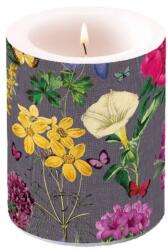 Ambiente Botanical Florals Grey 12x10 cm