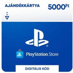 Sony PlayStation Store Ajándékkártya 5000 HUF (PS Store Card - HU) (DIGITÁLIS) PS4 (SCEE-HU-00500000)