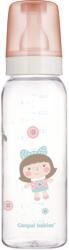 Canpol babies Стъклено шише Canpol - Кукли, 240 ml, розово (42/201c) - ozone