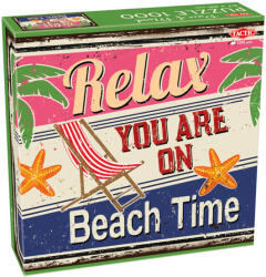 TACTIC 1000 db-os puzzle - Piece of Mind - Relax you are on beach time (58657)