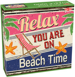 TACTIC 58657 - Piece of Mind - Relax you are on Beach Time - 1000 db-os puzzle (58657)