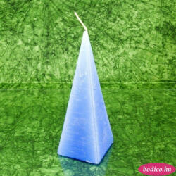 BODICO Egzotikus illatú gyertya * piramis - rusztikus 15 cm (3235-03)