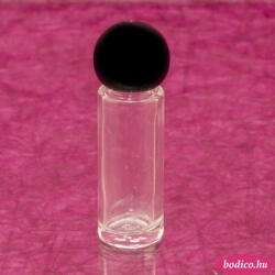 BODICO Üvegcse * 5 ml, fekete, gömbölyű kupakkal (1187)