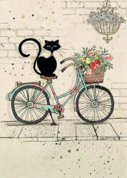 Bug Art Felicitare Bike Cat