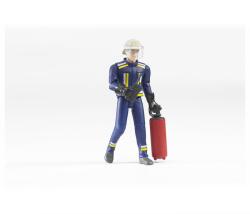 BRUDER Jucarie - Figurina pompier cu accesorii 60100 Bruder