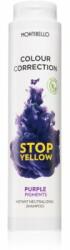 Montibello Colour Correction Stop Yellow sampon pentru par blond si decolorat neutralizeaza tonurile de galben 300 ml