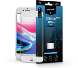 Apple iPhone 6/iPhone 6S edzett üveg képernyővédő fólia - MyScreen Protector Diamond Glass Lite Edge2.5D Full Glue - fehér