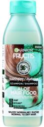 Garnier Șampon pentru părul normal și uscat - Garnier Fructis Aloe Hair Food Shampoo 96% 350 ml