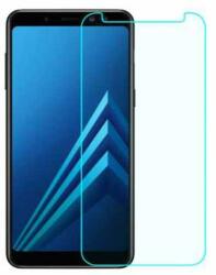 Temp-glass006073 Samsung Galaxy A7 (2018) A730 / A8 Plus (2018) Karcálló, ütésálló kijelzővédő üvegfólia, 9H tempered glass, törlőkendővel (Temp-glass006073)