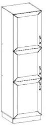 Wipmeble Febe Fe-14/kamra elem 3D krém - sprintbutor