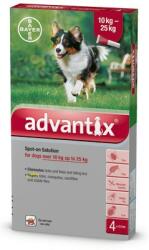 Elanco ADVANTIX SPOT ON 10-25KG KUTYA 4 PIPETTA/ doboz