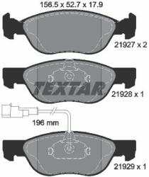 TEXTAR set placute frana, frana disc TEXTAR Q+ 2192701 (2192701)