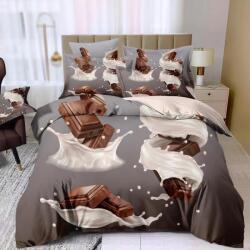 7 részes csokoládés ágynemű garnitúra
