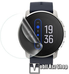  TPU okosóra képernyővédő fólia - CLEAR - 1db, törlőkendővel - A TELJES ELŐLAPOT VÉDI! - Suunto 9 Peak