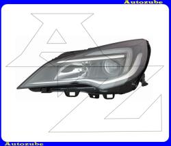 OPEL ASTRA K 2015.06-2020.05 /B16/ Fényszóró bal (H7/H1/LED) fekete házas, motorral, LED vezérlő nélkül nappali fényhez/helyzetjelzőhöz TYC 20-15446-05-2