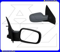 RENAULT MEGANE 2 2006.01-2008.10 Visszapillantó tükör jobb, elektromos, fűthető-domború tükörlappal, hőmérős, fényezhető borítással P6012523E