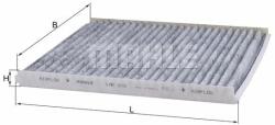 MAHLE Filtru aer MAHLE LX 946 (LX 946) - automobilus
