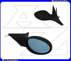 ALFA-ROMEO 156 2003.09-2005.08 /932/ Visszapillantó tükör jobb, elektromos, fűthető-domború-kék tükörlappal, hőmérős, fekete borítással MAR201-R