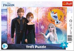 Trefl Jégvarázs 2 - Boldog emlékek keretes puzzle 15 db-os (31392)