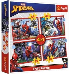 Trefl A hős Pókember 4 az 1-ben 35,48,54,70 db-os (34384)
