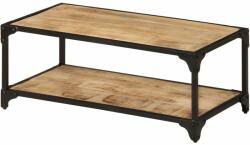 vidaXL Măsuță de cafea, 90x45x35 cm, lemn masiv de mango (328265) Masa de cafea