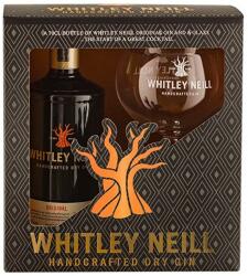 Whitley Neill Pachet Gin Original, Whitley Neill, Dry Gin, 43% Alcool, 0.7 l + Copa Glass