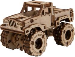 Wooden City Puzzle mecanic 3D - Monster Truck 3