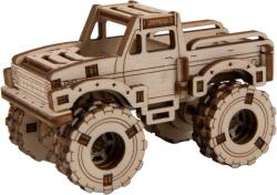Wooden City Puzzle mecanic 3D - Monster Truck 4