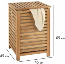 WENKO Coș de rufe NORVEGIA - compartiment pentru prosoape, WENKO (18620100)