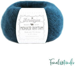 Scheepjes Mohair Rhythm 677 Charleston - sötétkék mohair fonal