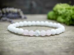 R. M. ékszer Puha hó vegyes ásvány karkötő (14359-RM-15)