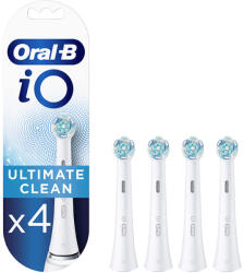 Oral-B iO fogkefefej Ultimate Clean fehér 4 db Otthon