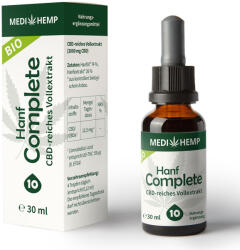 MEDIHEMP Complete Full Spektrum CBD olaj 10% 30 ml