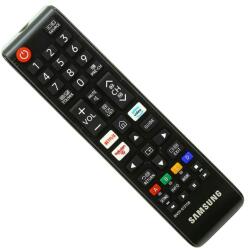 Samsung Telecomanda originala Samsung BN59-01315B, 44 butoane, buton Netflix, infrarosu, neagra (BN59-01315B)