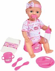 Simba Toys New Born Baby pisilős játékbaba (105039005)