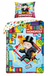 Halantex Monopoly ágyneműhuzat szett (MON-1103BL)