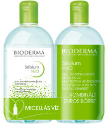 BIODERMA Sébium H2O micellás víz DUOPACK 2x500 ml - Micellafesztivál - dermashop