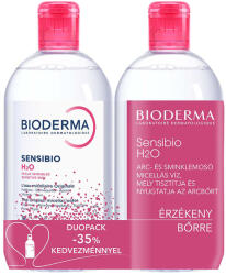 BIODERMA Sensibio H2O micellás víz DUOPACK 2x500 ml - Micellafesztivál - dermashop