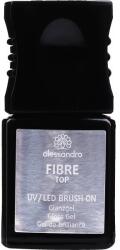 Alessandro International Top lucios pentru unghii - Alessandro International UV/LED Brush On Fiber Top Gloss Gel 10 ml