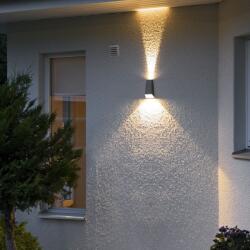 Konstsmide Lampă de perete cu LED "Imola" gri închis, 2x3 W 7911-370 (434026)