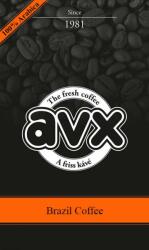 AVX Café Brazil Santos Pörkölt Kávé-10*1000g-KS- Előrendelés!